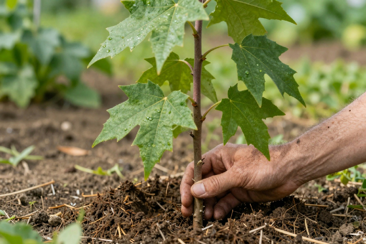 Il pioppo in casa di Marco: un albero che cresce veloce e dona freschezza all'ambiente