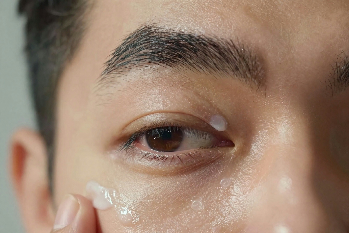 Lorenzo ha scoperto un trucco semplice per mantenere giovane il contorno occhi, ecco cosa fare